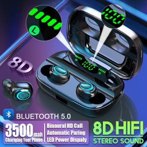 Oreillettes-Earphones-Bluetooth-LED-3500-mAh